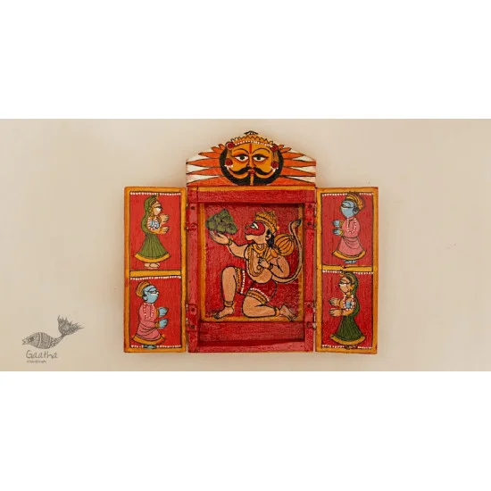 कथनिक ☀ Kaavad a Wooden Shrine { Single piece } ~ 129